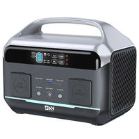 DaranEner NEO300 Pro Portable Power Station 299Wh LiFePO4 Battery 600W Output 5 Ports 4 LED Mode, MPPT controller, BMS, UPS, etc