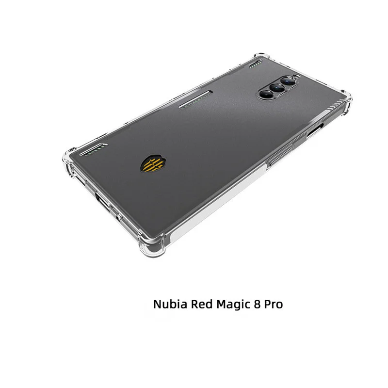 ZTE Nubia RedMagic 8 Pro Plus NX729J Case Ultra Thin Airbag Silicone TPU Back Cover Case for ZTE Nubia Red Magic 8 Pro NX729J 5G