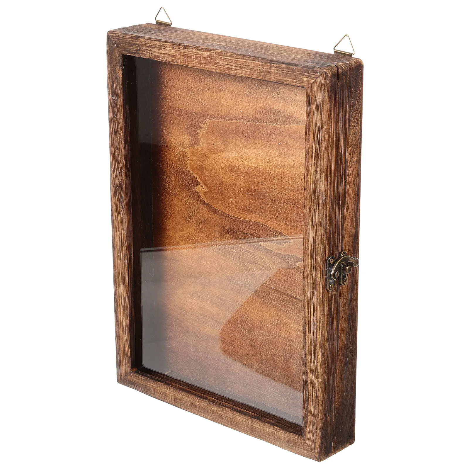 Vintage Wood Insect Specimen Display Holder Acrylic Lid Multi Functional Specimen Case for Butterflies Dried Flowers Crafts