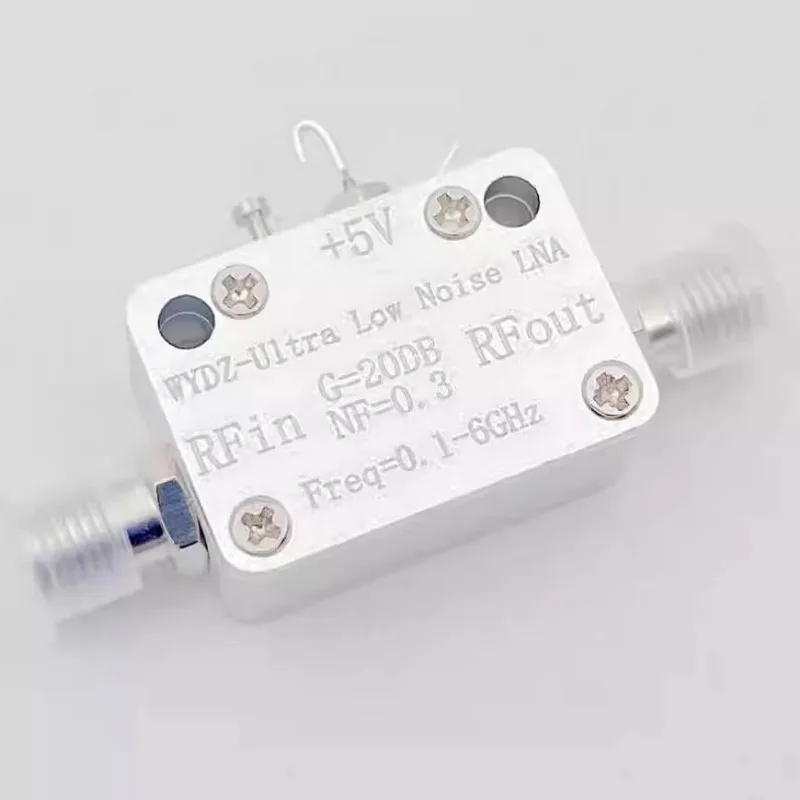 1pc Ultra Low Noise LNA , NF=0.3, 0.1-6GHz RF Signal Low Noise