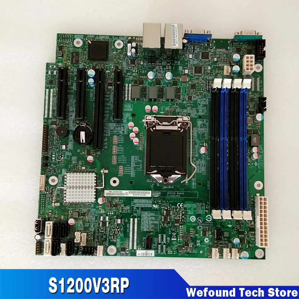 For Intel LGA1150 Support E3 V3 Server Motherboard High Quality Fully Tested Fast Ship S1200V3RP