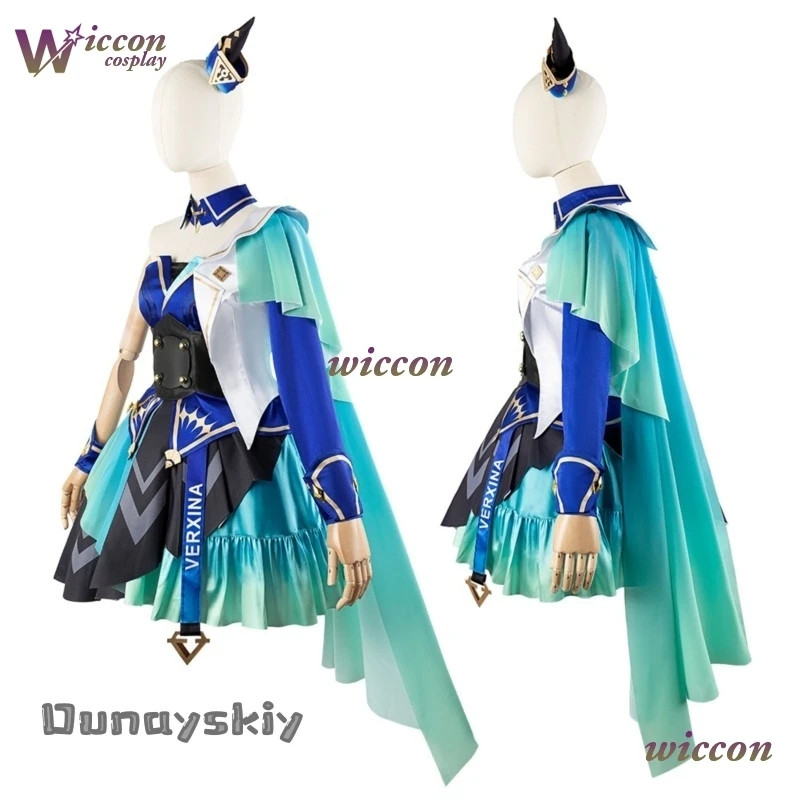 hemera@verxina-cosplay-umamusume-costume-game-pretty-derby-wig-one-shoulder-evening-dress-pretty-princess-skirt-woman-kawaii‌‌