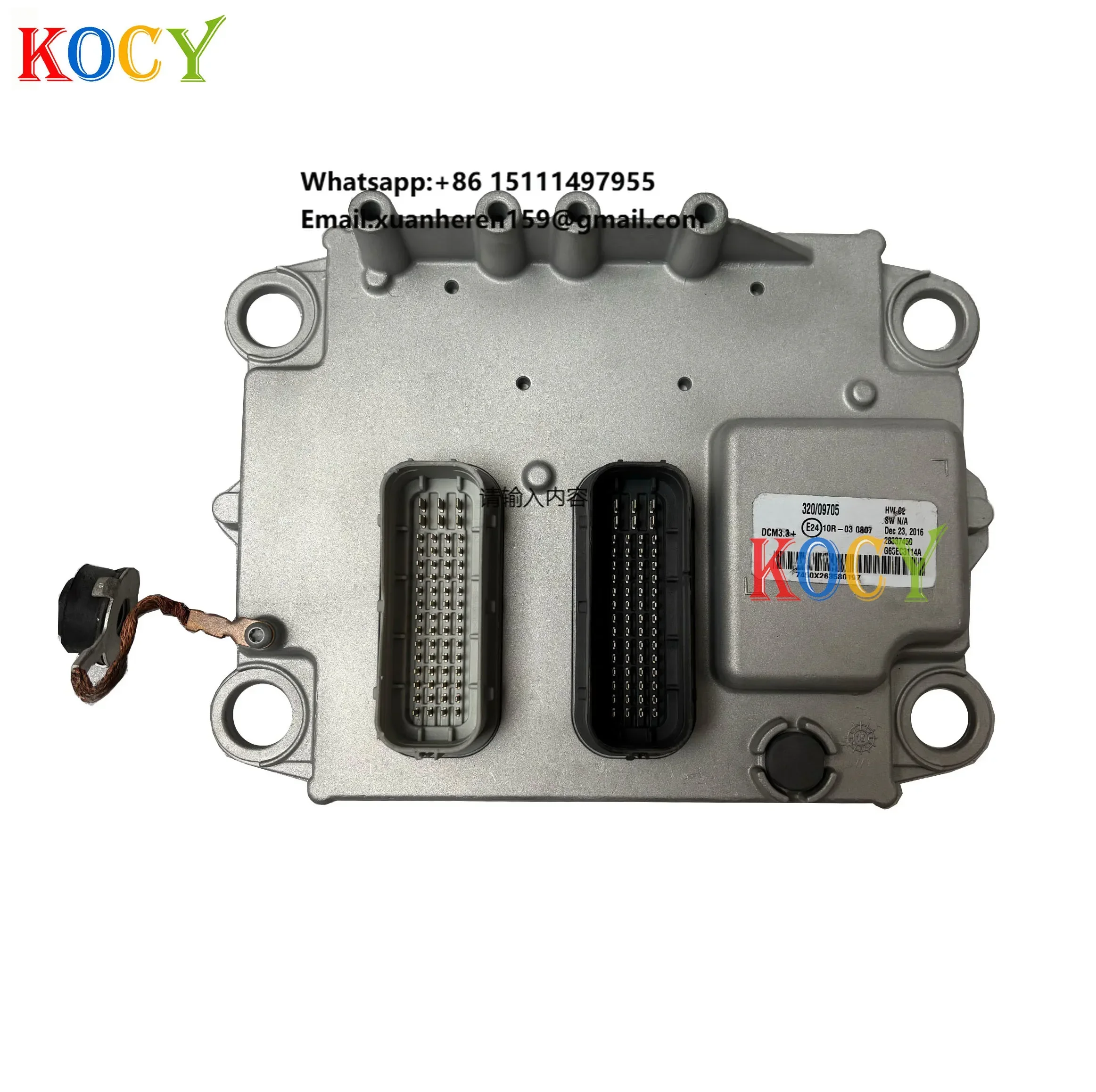 

ECU Engine Control Unit DCM3.3+ 320/09705 28337450 E2410R-03 0807 Jcb Tractor 32009705 Control Module