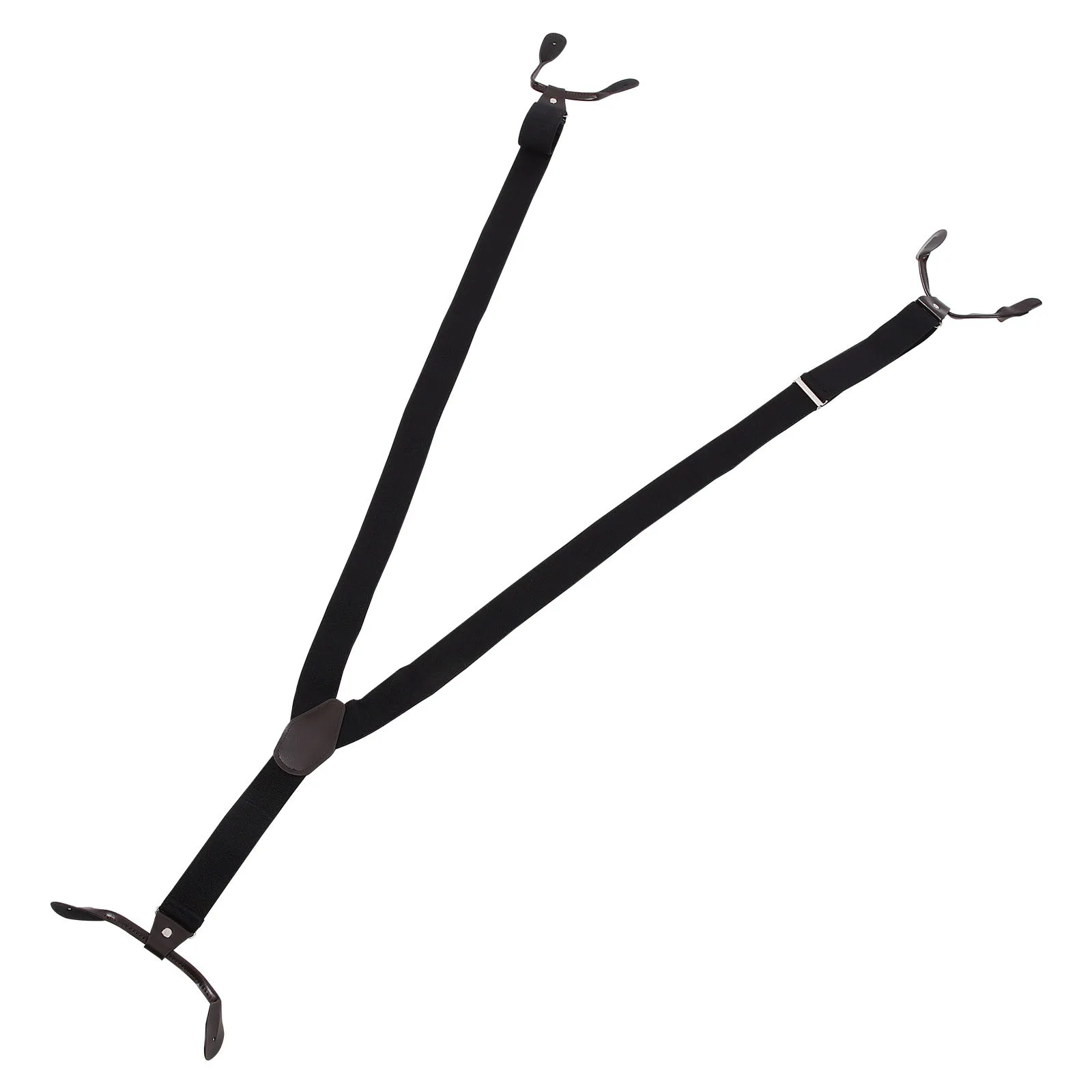 رجل أسود قابل للتعديل البوليستر الحمالات للسراويل الجينز حفل زفاف الأقواس الرجال دعوى لباس غير رسمي الحمالات للرجال #5