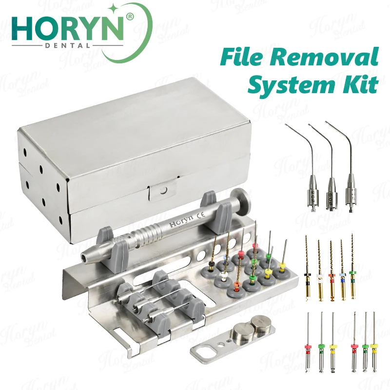 Dental Endodontic File Removal System Kit Endo Broken File Removal Instrument Set Root Canal File Extractor