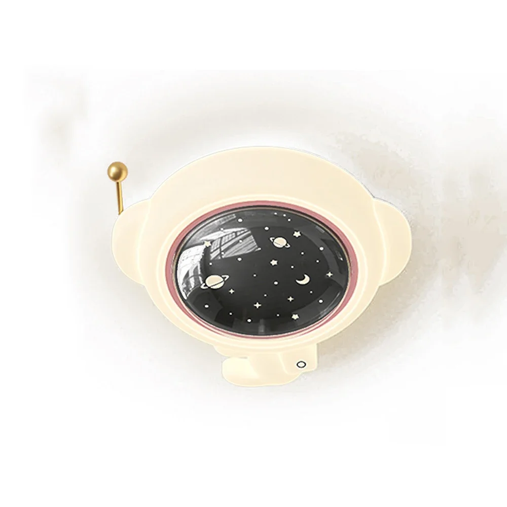 

Children'S Pe Iron Art Astronaut Cartoon Led Ceiling Lamp For Boys Bedroom Decoration Study Interior House Lighting Fixtures