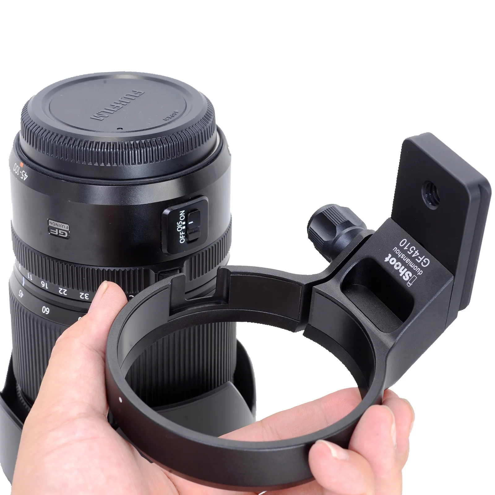 IS-GF4510 Lens Collar Tripé Anel de Montagem para Fuji, 45-100mm, F/4 R, LM, OIS, WR