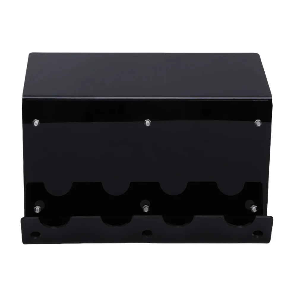 Durable Transparent Black Keyboard Storage Rack 18x26.5x16cm Acrylic Keyboard Display Stand Keyboard Organizer For Gaming Desk