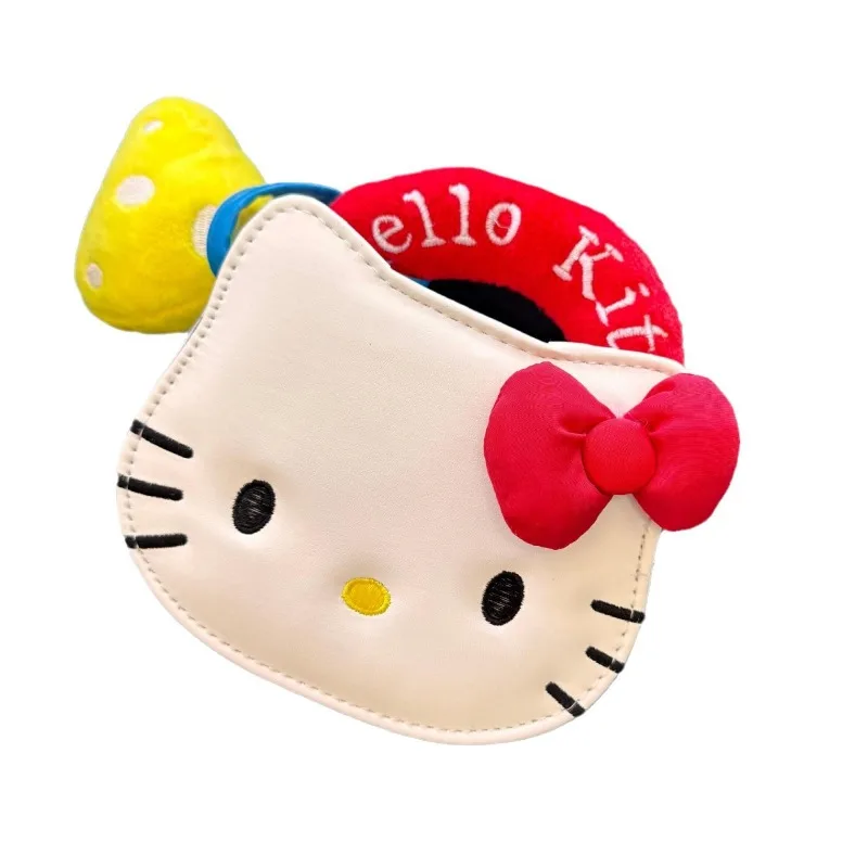Novo kawaii sanrio olá kitty bonito dos desenhos animados crossbody saco mini menina portátil bolsa de ombro presente da menina