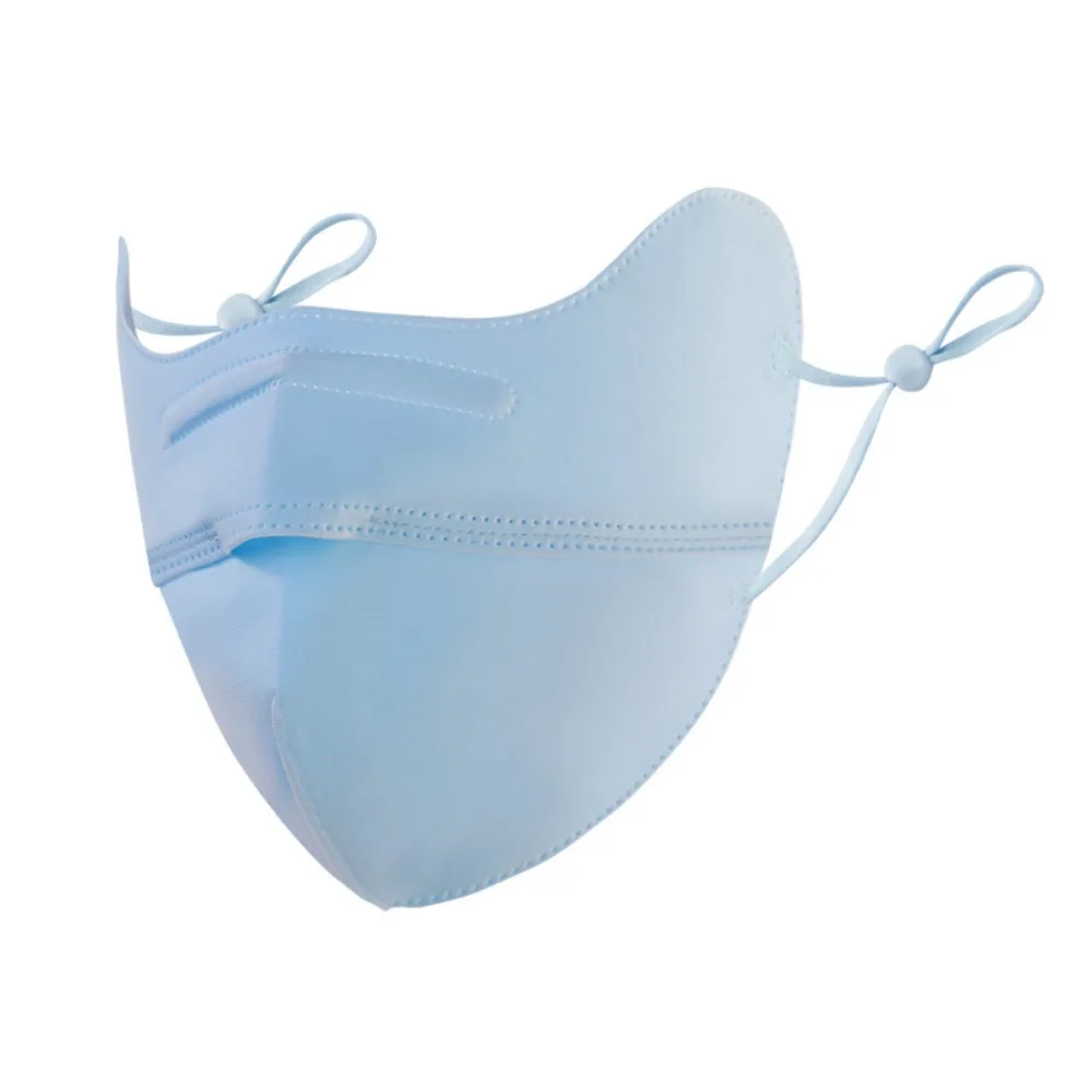 Hete Verkoop Ademende Ijs Zijde Masker Anti-uv Zonnebrandmasker Rijden Gezichtsmasker Cadeau