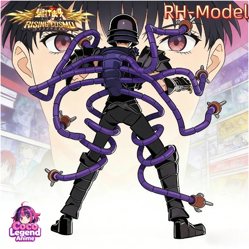 

In Stock RH Saint Seiya Myth Cloth EXM EX Metal Worm Raimi Hades Specters Lost Canvas/LC Knights of the Zodiac Action Figure
