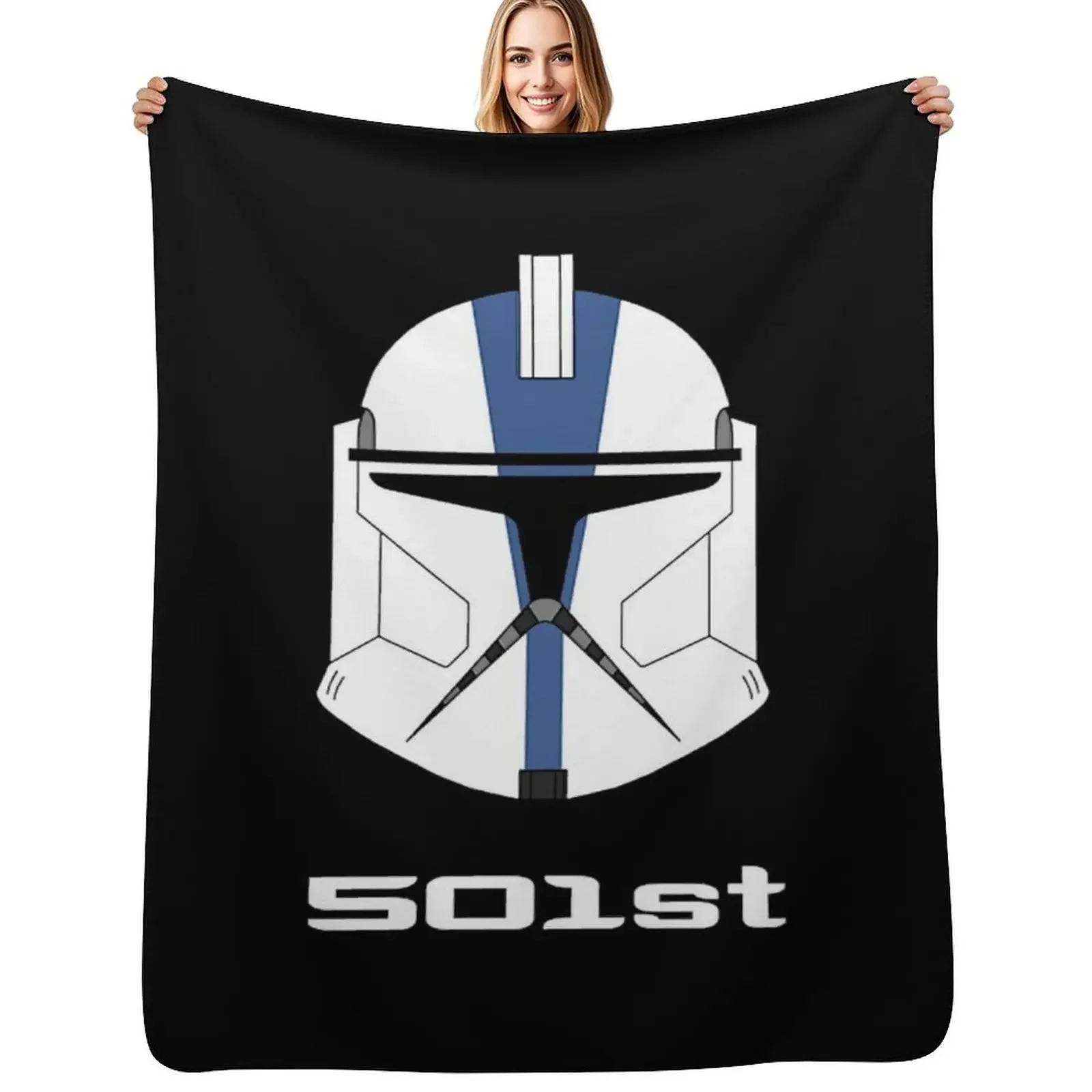 

501st Legion Phase I Throw Blanket For Sofa Thin Thin Heavy Soft Big Blanket