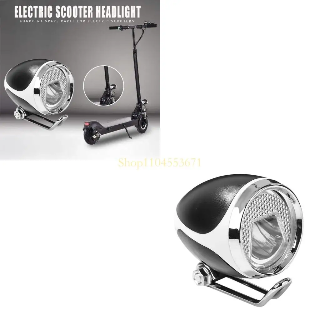 أفضل بائع سكوتر كهربائي المصباح 10 بوصة سكوتر الجبهة مصباح يدوي المحمولة دراجة الغبار الدراجات أجزاء ل