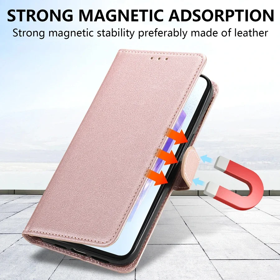 Brieftasche Karte Magnetische Flip Ledertasche Für Samsung Galaxy A05s A12 A13 A14 A15 M15 A32 A33 A34 A35 A51 A52 A52s A53 A54 A55 A71