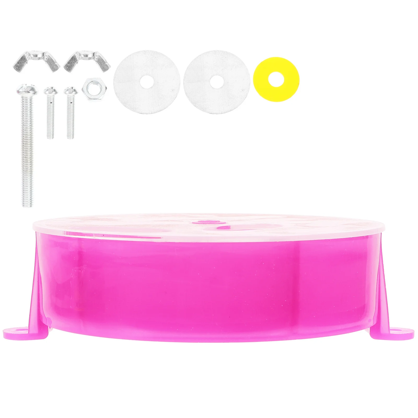 

Foraging Box Wheel Feeder Bird Bowl Premium Material Cage Playground Educational Boredom Relief Interactive