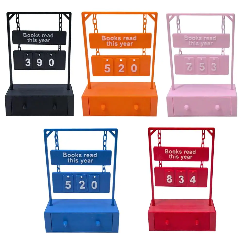 Contatore di lettura per ufficio sospeso Contatore di libri sospeso con spazio di archiviazione desktop per ufficio digitale Uffici stanze di studio Contatore di biblioteche