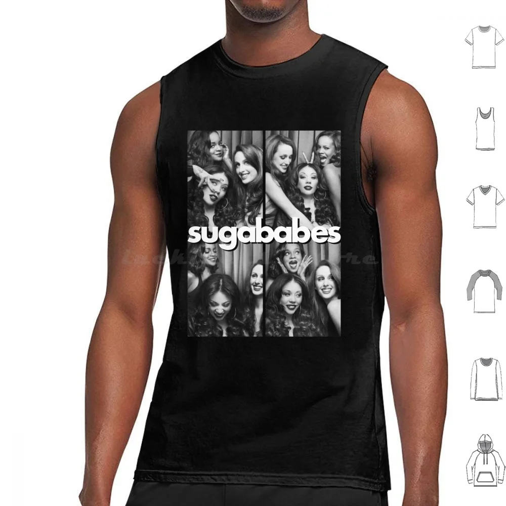 Sugababes Band Tank Tops Vest Sleeveless Sugababes Band Sugababes Heidi Range Amelle Berrabah Keisha Buchanan Siobhan Donaghy