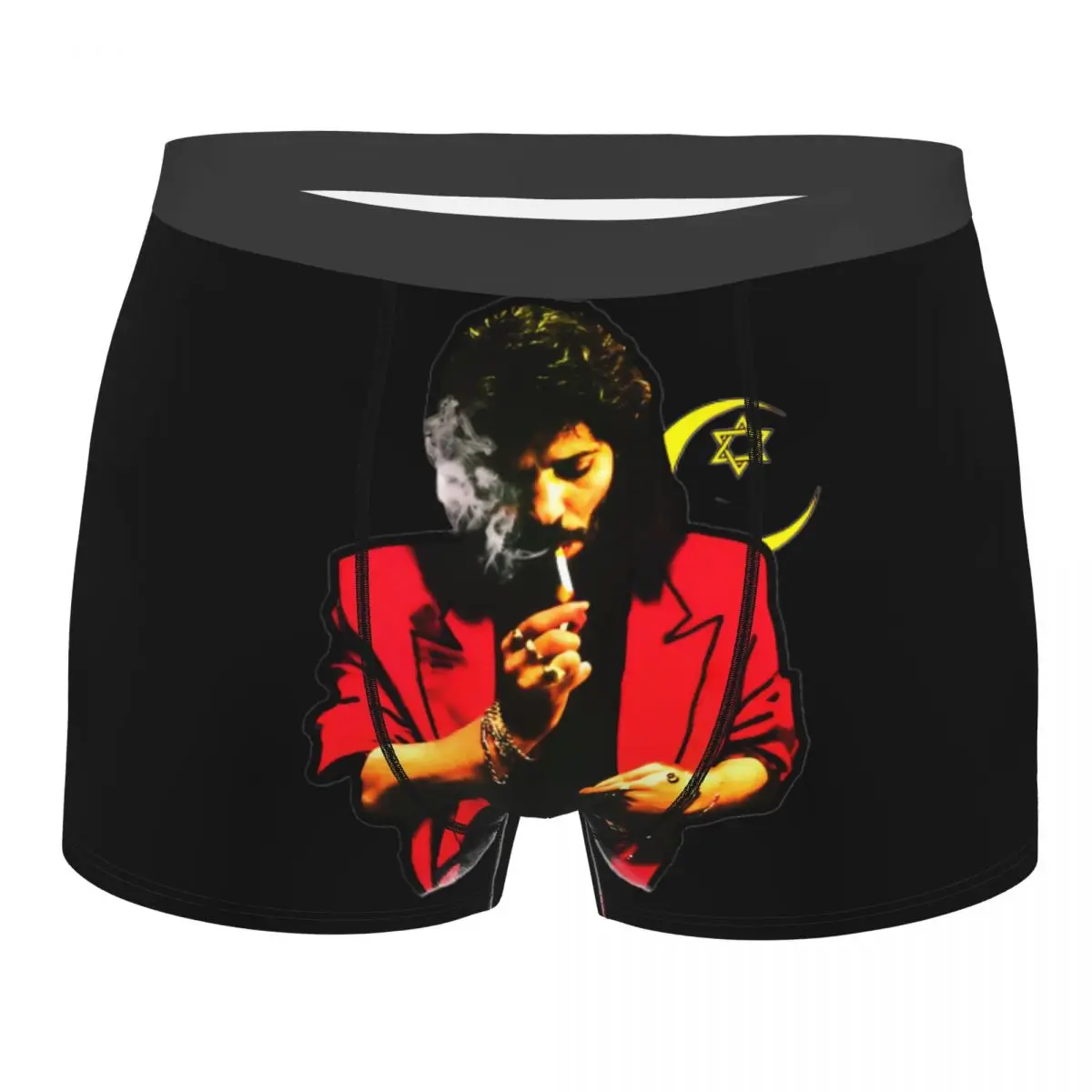 Sexy Flamenco Singer Camaron De La Isla Boxers Shorts Underpants Male Stretch Briefs Underwear