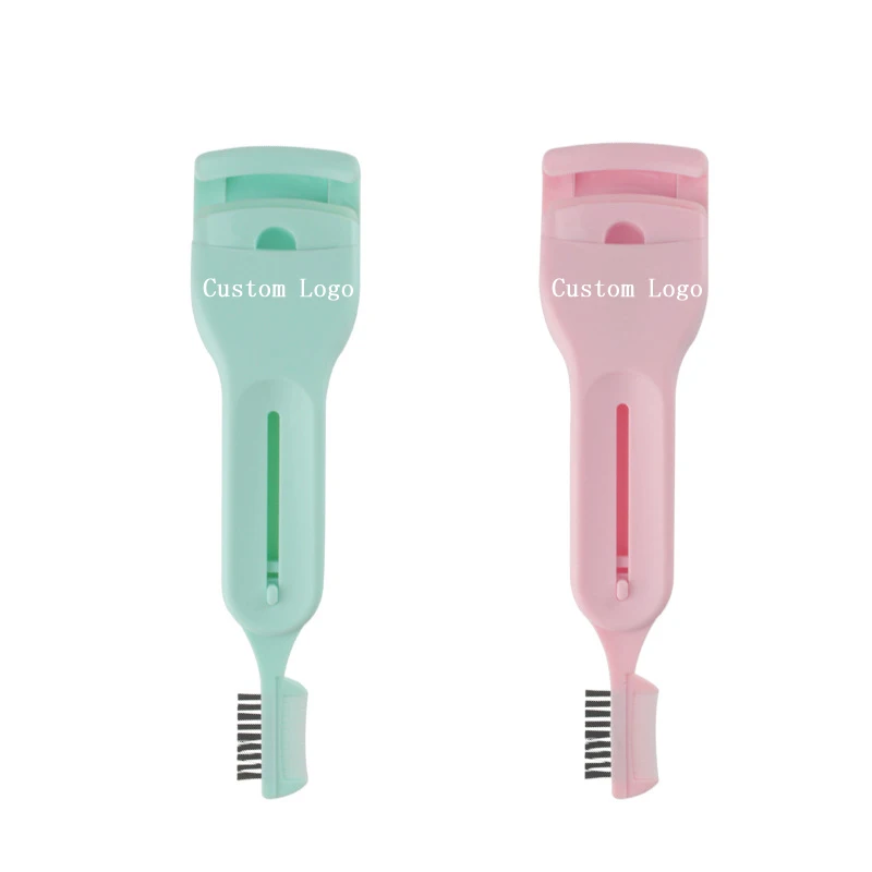 50pcs Custom Logo Eyelash Curler Eyelash Holder Cosmetic Tools Eyelash Curling Tool Lash Curling Clips Curling Lash Tools Eyelas