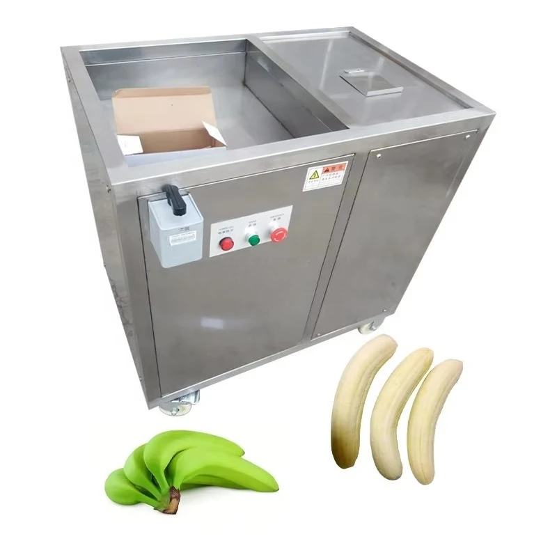 High Productivity Green Banana Peeler Machine Customized, Durable Green Plantain Peeling Equipment for Factory Mass Production