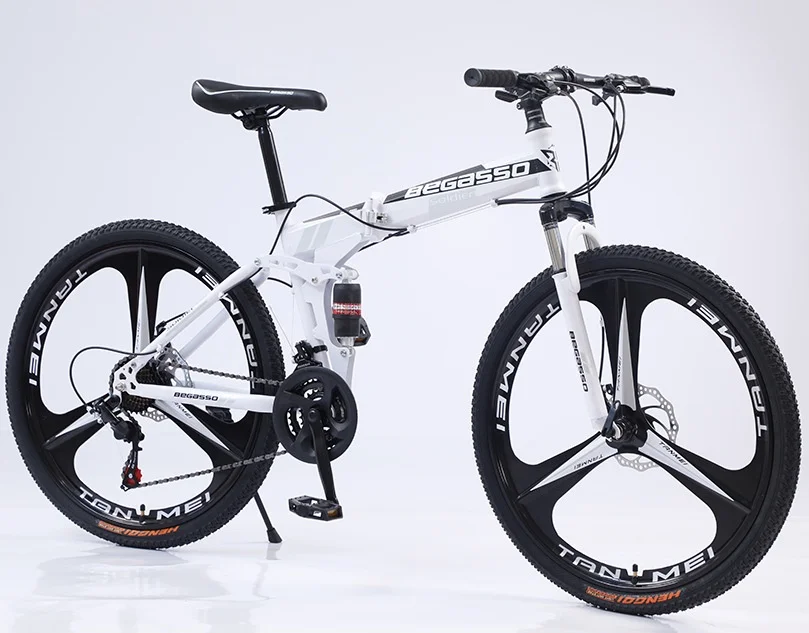 24 26 3 Knife Alloy One Wheel Mountain Folding Bike On Sale