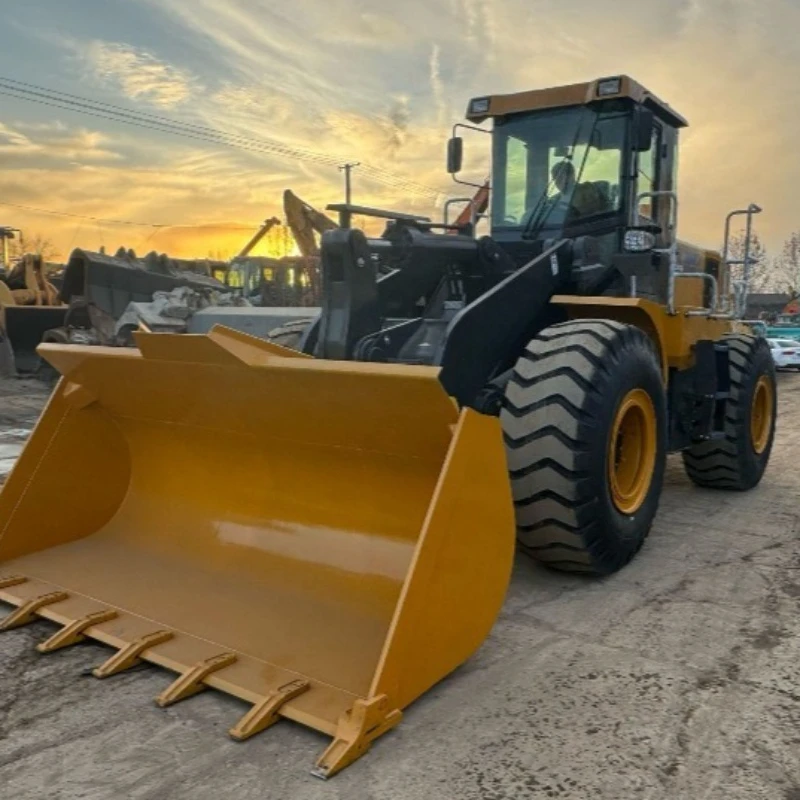 50 loader with pilot, front unloading loader