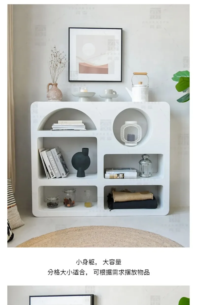 

Скандинавская креативная книжная полка от пола до потолка, современная простая настенная сетка, простой боковой шкаф для хранения вещей