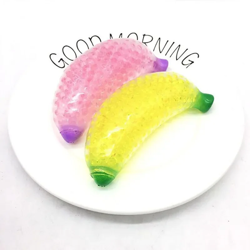 Toys Scented Bead Vent Decompression Toys Anxiety Toy Simulation Fruit Banana Sensory Toy Stress Reliever Mini Ball Toys