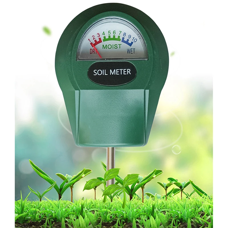 Soil Moisture Meter ABS Green And Environmentally Friendly Soil Testing Instruments No Battery Sensitive Accurate Soil Detector