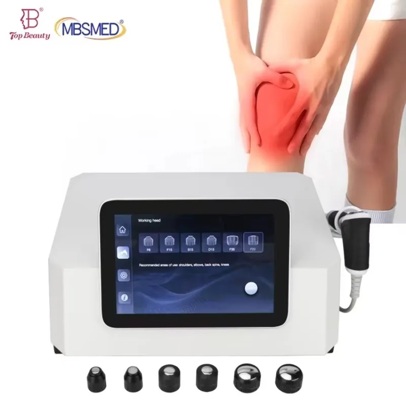 Portable Rehabilitation Pain Relief Shockwave Therapy Eswt Radial Focal Shock Wave Physiotherapy Machine for ED