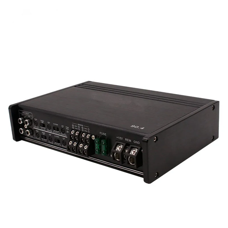 Hanson OP-D kr904 auto audio zesilovač 4channel 4*100w amp 12v třída AB auto zesilovač zřídit 16years přizpůsobení