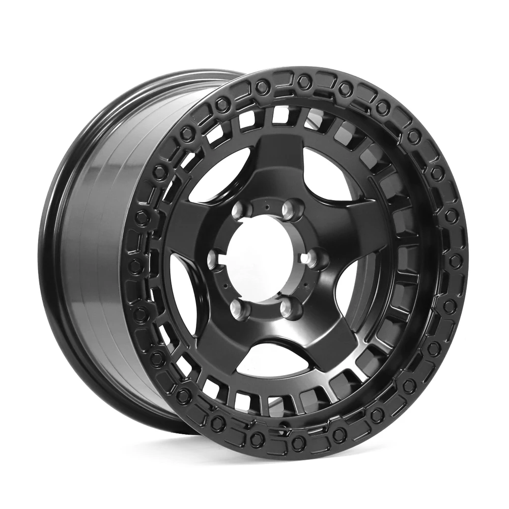 

17 Inch 6x1397 Alloy Spinning Heavy Duty Fuel off Road Wheels Rims with 5 Spoke Design for jeep Jk 2018