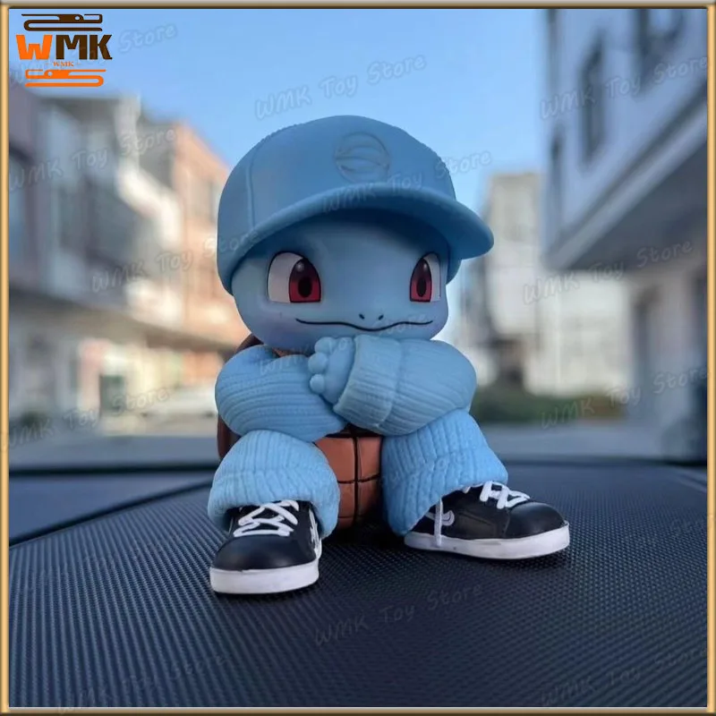 Pokémon Squirtle Action Figure Squirtle Anime Figure Collection Model Catoon Toys Pvc Statue Car Ornament Dcoration Custom Gifts