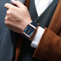Fashion new casual business men's watch classic simple design calendar mesh belt quartz watch automatic watches for men original