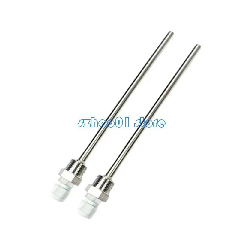 

85LA 2pcs Temperature Sensors 1/2in Thread Immersions Sleeve 50/100/200/300mm