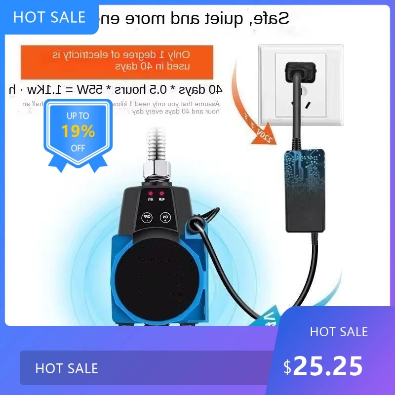PracticalCirculation Pump Smart Control Assembly Hot Cold Tap Water Heating System For Domestic Bathroom Plumbing Fixture 21
