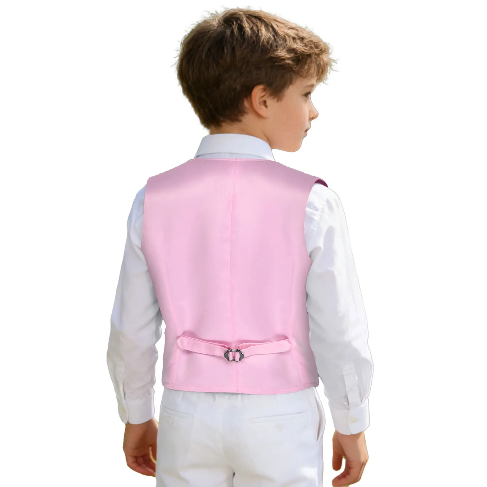 Children Shining Sequins Waistcoat Kids Hip-hop Jazz Dance Vest Jacket Tank Top Wedding Birthday Party Stage Performance Costume