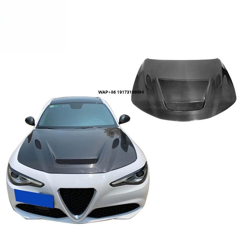 

Giulia Carbon Fiber Hood Modification