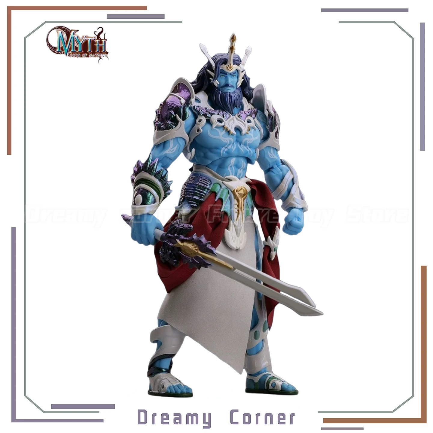

【In Stock】Shinfu Toys M03 Gods of All Nations Poseidon 1/12 Scale Action Figure Collection Toys