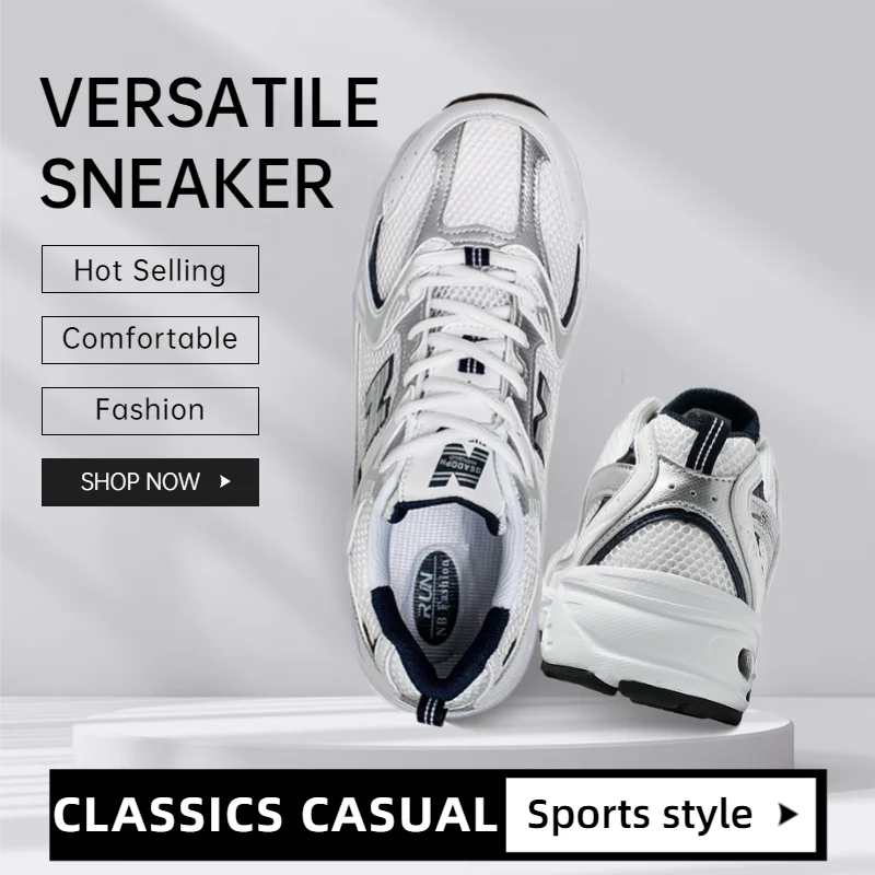 

530 Women/Men Classics Retro Casual Sneakers MD sole Soft Cushioning Unisex Sports Shoes New Walking shoes Outdoor Running Shoes
