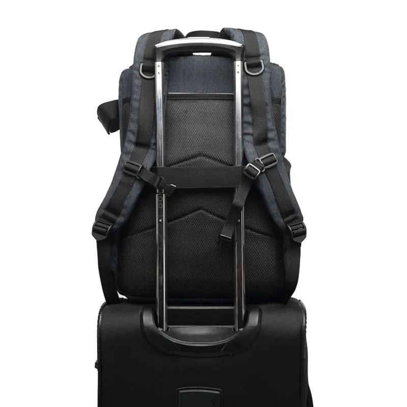Wasserdichte Kameratasche Fotokameras Rucksack für Canon Nikon Sony Xiaomi Laptop DSLR Tragbare Reise Stativ Objektiv Tasche Videotasche – Detail 5