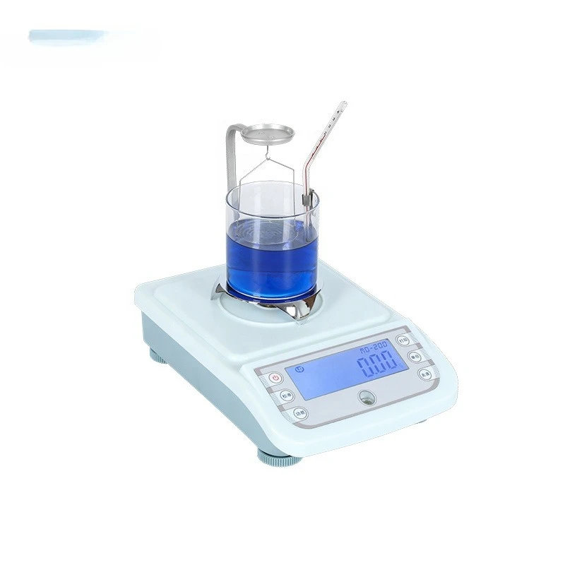 Electronic density (specific gravity) balance self-balancing electric scooter for laboratory use