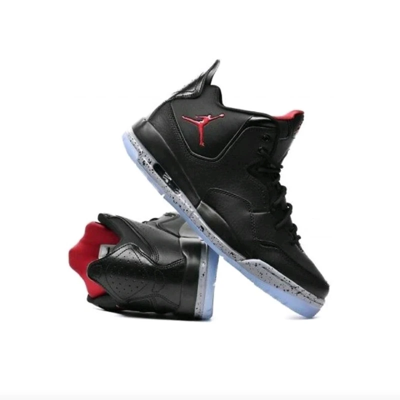 حذاء الجري Jordan Courtside 23 للرجال، مقاوم للصدمات، مقاوم للتآكل، حذاء كرة سلة كاجوال، أسود #5