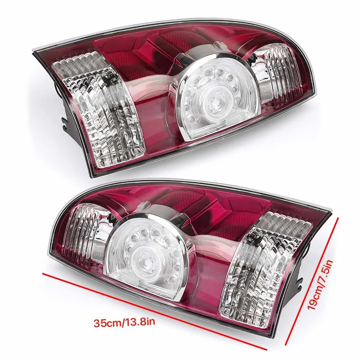 For Toyota Tacoma Pickup 2005-2015 LED Turn Signal Light Warning Lights Left/Right Car Rear Brake Lamp Tail Light