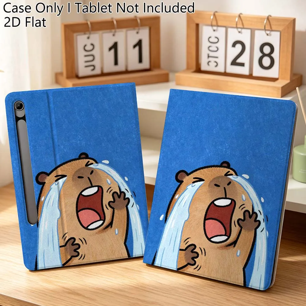

Art Capybara Popular For Samsung Galaxy Tab S10 S9 S8 S7 FE Lite Soft Flexible Support Tablet Case Gift