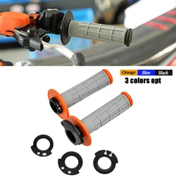 Motorcycle universal Handle Bar Grips Handlebar Lock-on Grips For KTM 125-500 SX SXF EXC EXCF XC XCF XCW TPI SIX DAYS 2008-2022
