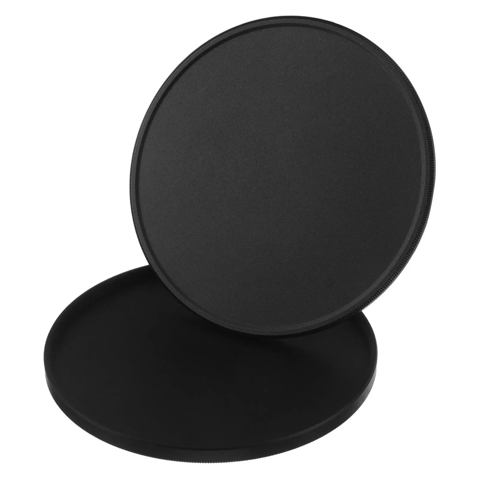 1Pair Transparent Camera Filter Travel Cap Compact Lens Filter Storage Case Dustproof Protective Cover for Photography Outdoor