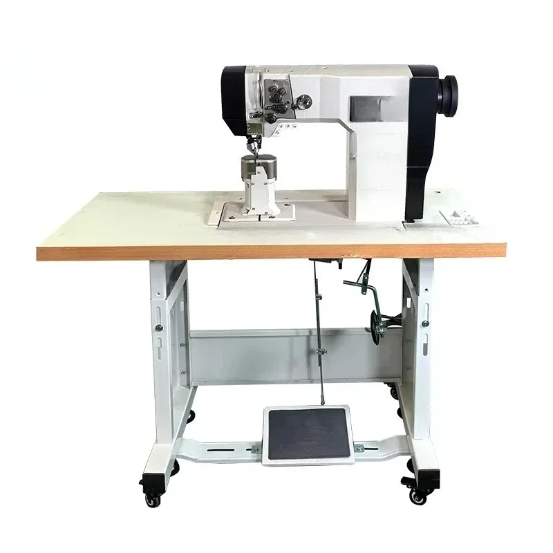 Double needle sewing machine industrial set sports shoes upper sewing machine shoelace roller sewing machine