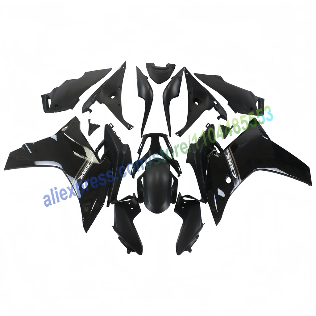 Body Kuipdelen Kit Voor HONDA CBR600F 2011 2012 2013 CBR 600F 2014 CBR600 F Zwarte Motorcycle Kuip Set