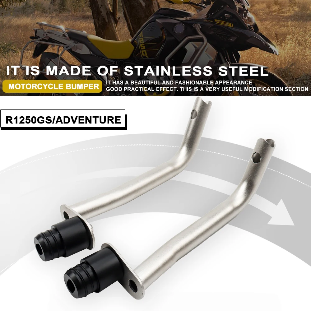 

Motorcycle Bumper Reinforcement bracket Fit For BMW R1250GS ADV 2019-2024 R 1250 GS Engine Guard Fairing Frame Protector GS1250